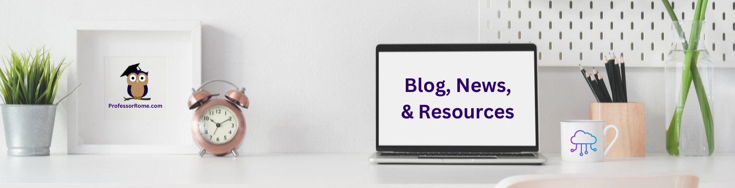 Blog, News, and Resources by Professor Rome
